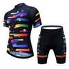 Creative Cartoon Pattern Shorts & Tee Set