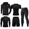 5 Piece Set of Biking Compression Wear