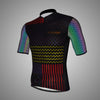 Reflective Multi-Tone Short Sleeves Jersey