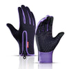 Winter Thermal Style Zipper Gloves