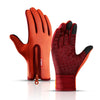 Winter Thermal Style Zipper Gloves