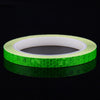 Reflective Glow in The Night Cycling Protection Stickers - Green